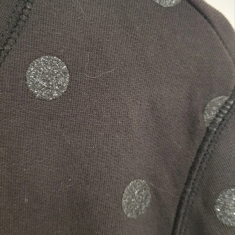 Kate Spade Bow Glitter Dots Pullover Size Medium